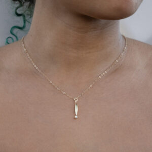 Gold Agave Pendant