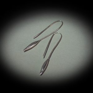 Silver Agave Earrings
