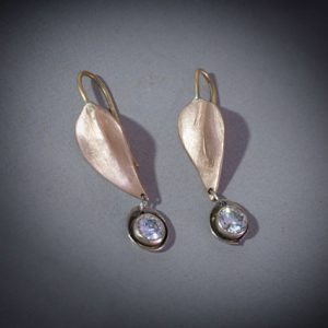 Pink Gold Earrings